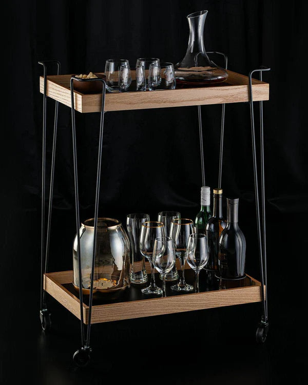Windsor Oak Bar Cart