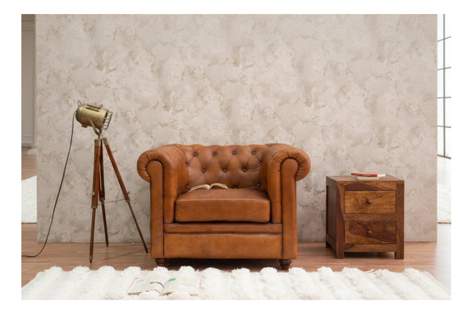 Traditional Chesterfield 1 Seater (D-40 Foam)