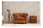 Traditional Chesterfield 1 Seater (D-40 Foam)
