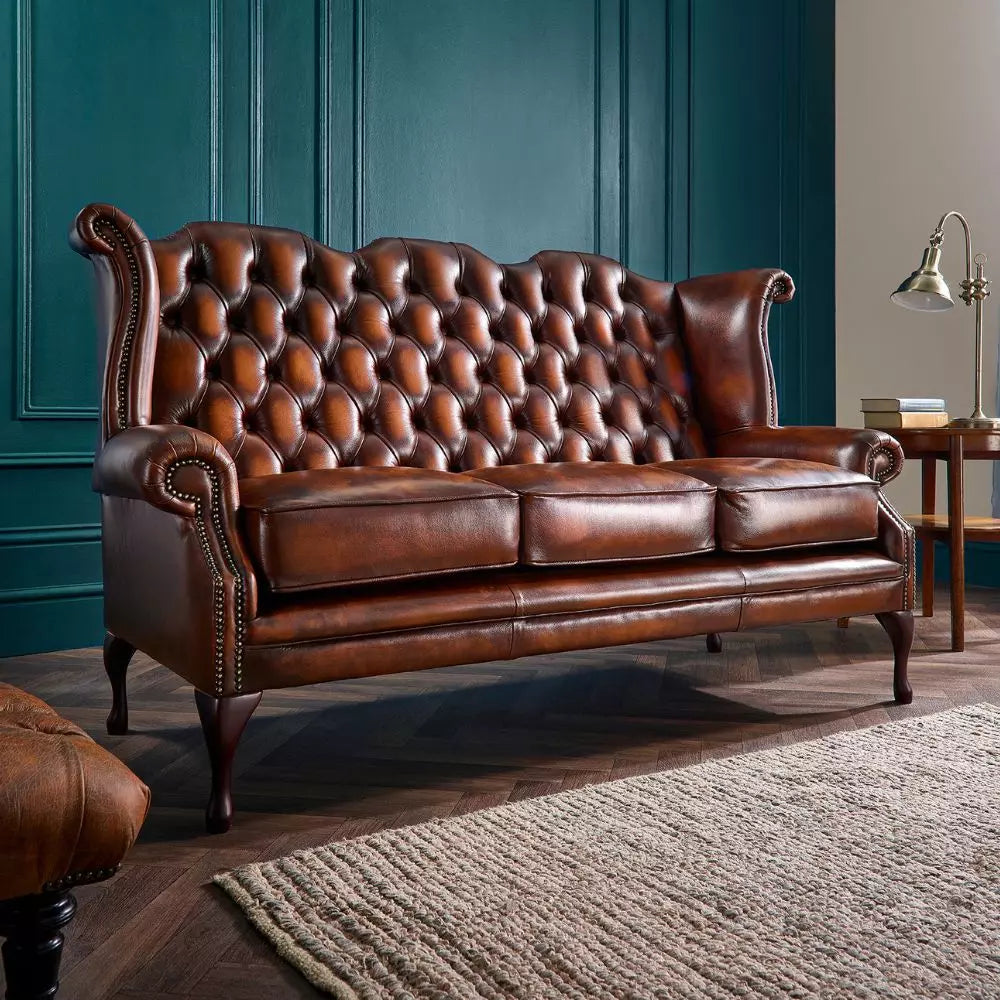 Chesterfield Sofa Suite Three Seater