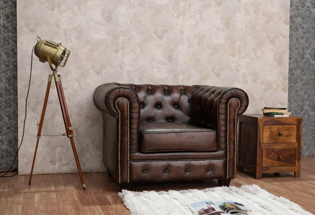 Traditional Chesterfield One Seater