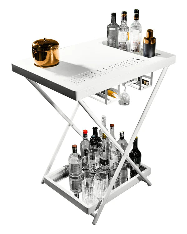 Model J Matte Pearl Foldable Table