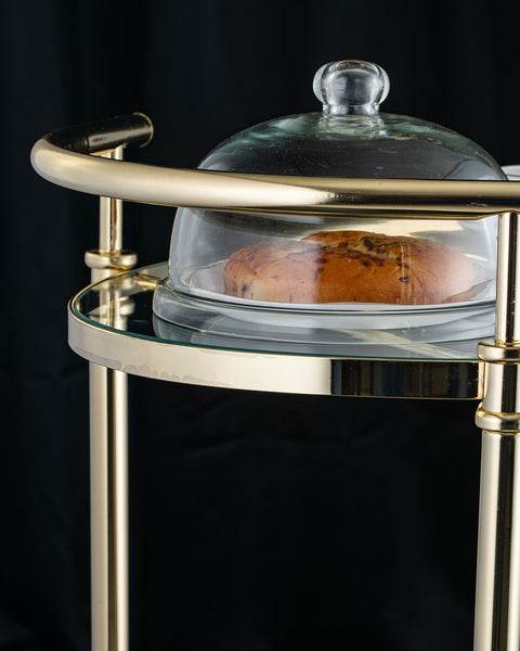 Crystal Luxe Bar Cart