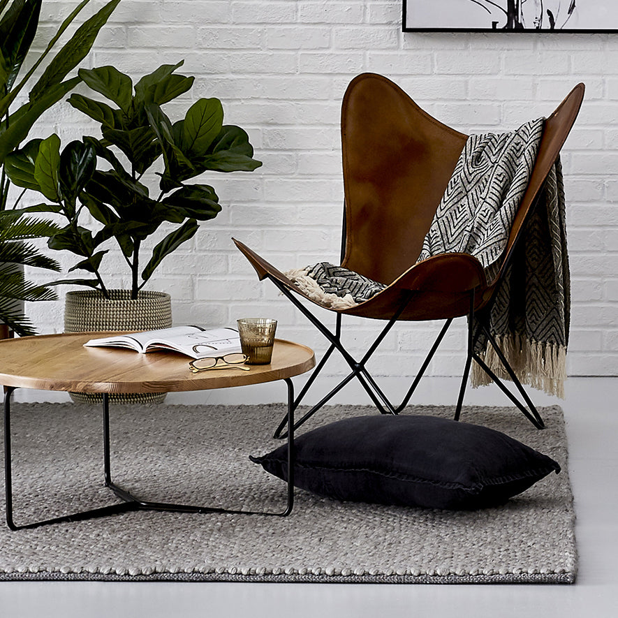 Butterfly Chair Goat leather