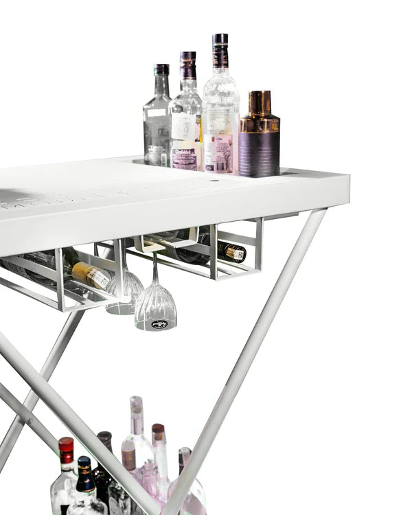 Model J Matte Pearl Foldable Table