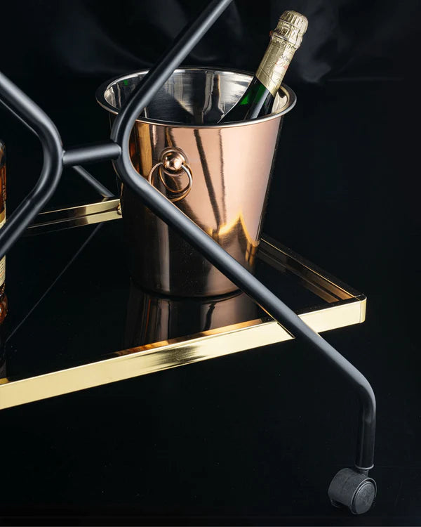 Starlight Black Bar Cart