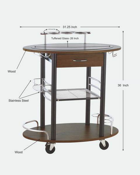 Walnut Grove Service Trolley