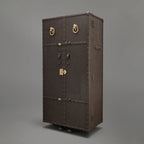 Artemis Tall Luxury Brown Leather Bar