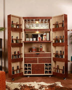 Artemis Regal Leather Tall Bar