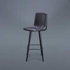 Joyce Swivel Grey Bar Chair
