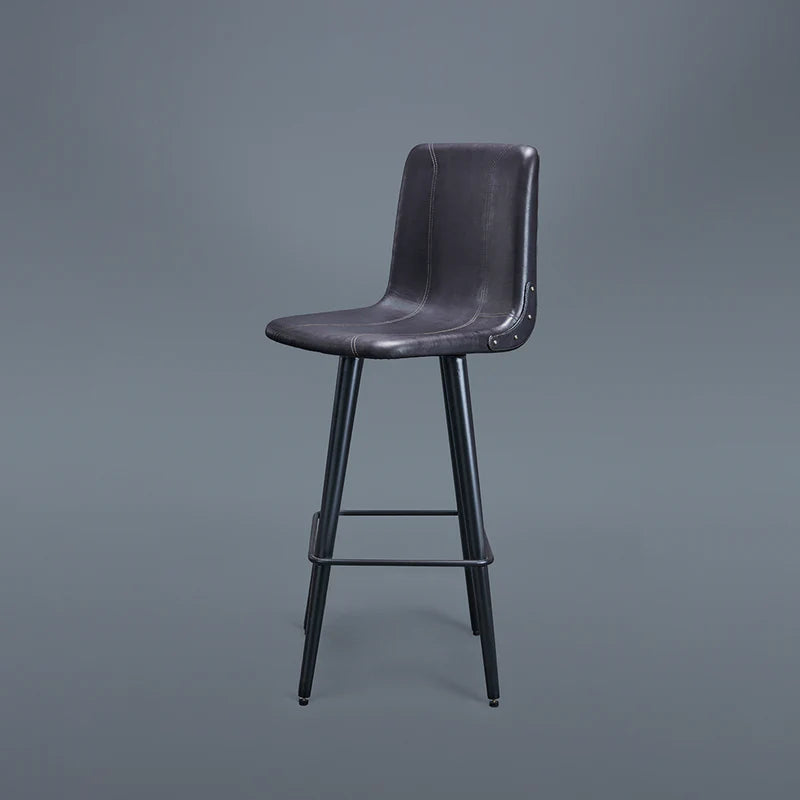 Joyce Swivel Grey Bar Chair