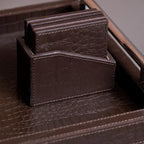 Entwine Brown Leather Bar Case