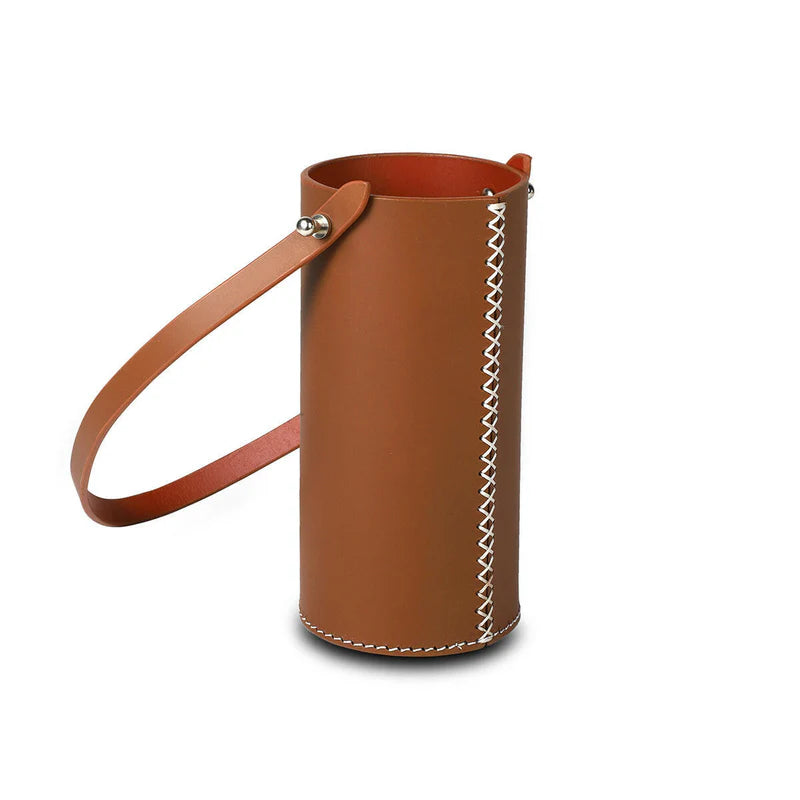 Modella Stylish Wine Bottle Carrier – Cognac