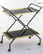 Starlight Black Bar Cart