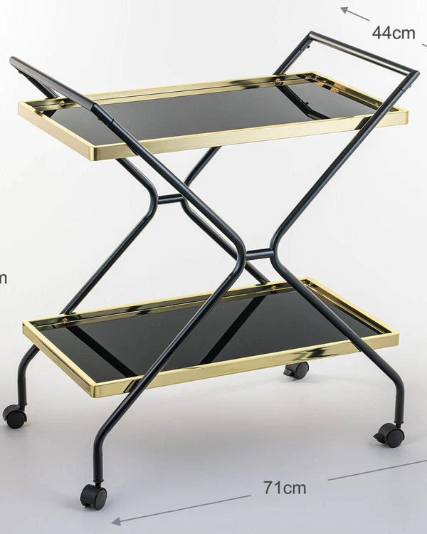 Starlight Black Bar Cart