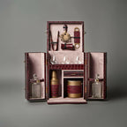 Debonair Burgundy Portable Bar