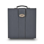 Entwine Grey Leather Bar Case