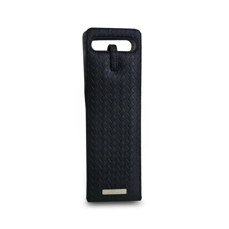 Entwine Black Wine Bottle Carry Case