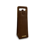 Entwine Brown Wine Bottle Carry Case