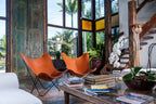 Butterfly Chair Goat leather