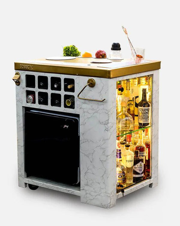 Model X Marble Elegance Home Bar