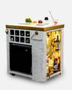 Model X Marble Elegance Home Bar