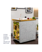 Model X Marble Elegance Home Bar
