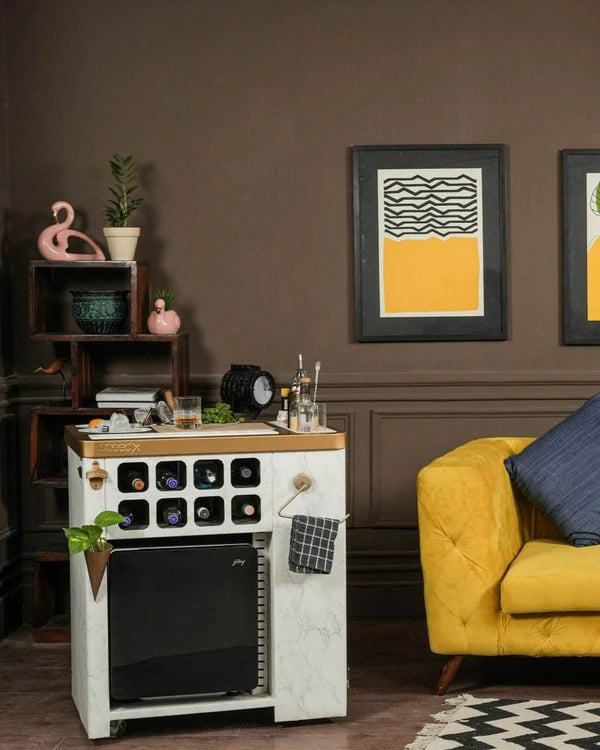 Model X Marble Elegance Home Bar