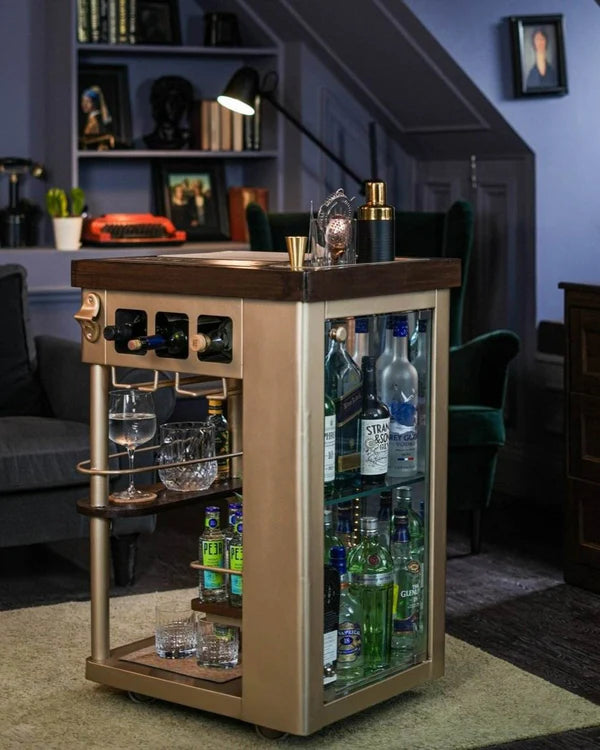Model Y Monarch Gold Bar Cart