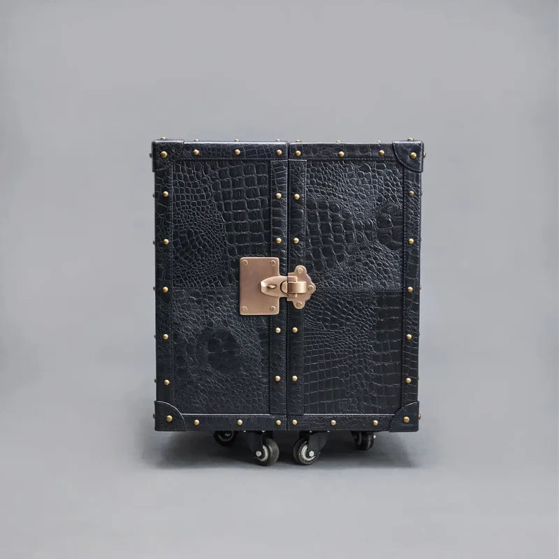 Miami Compact Croco Bar – Black