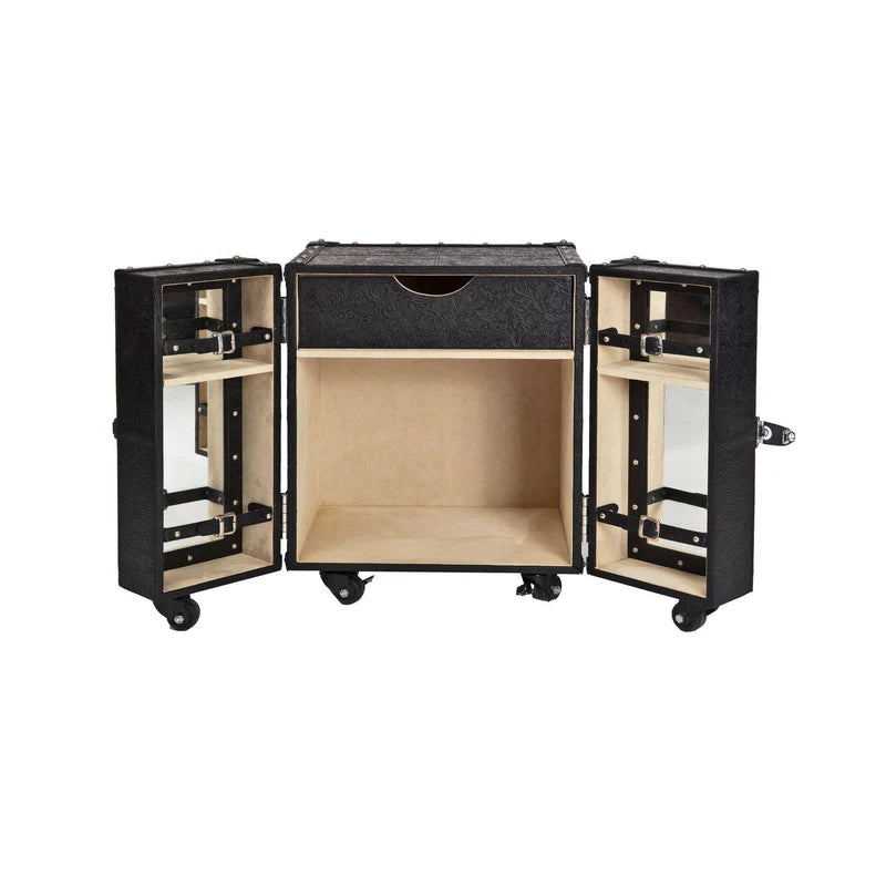 Miami Compact Croco Bar – Black