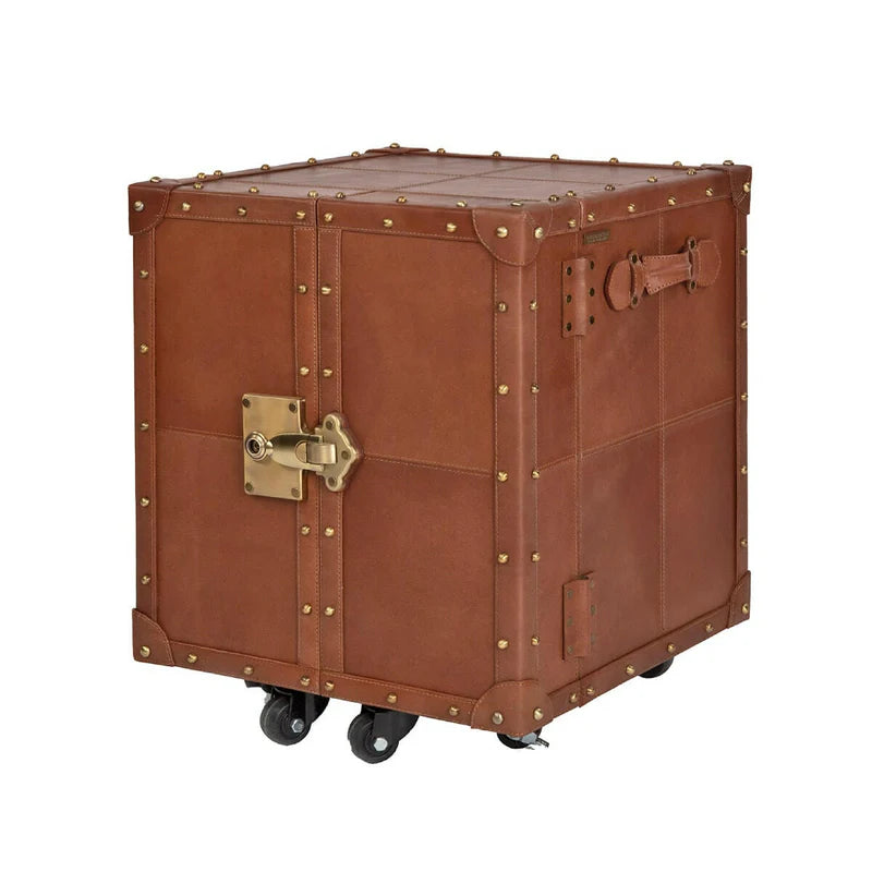 Miami Small Leather‑Style Waxy Bar (Tan)