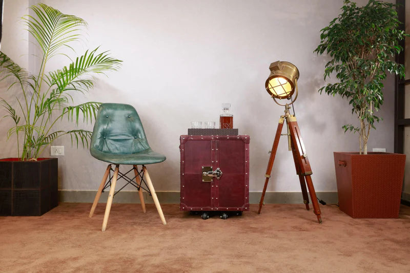 Miami Small Leather‑Style Waxy Bar (Tan)