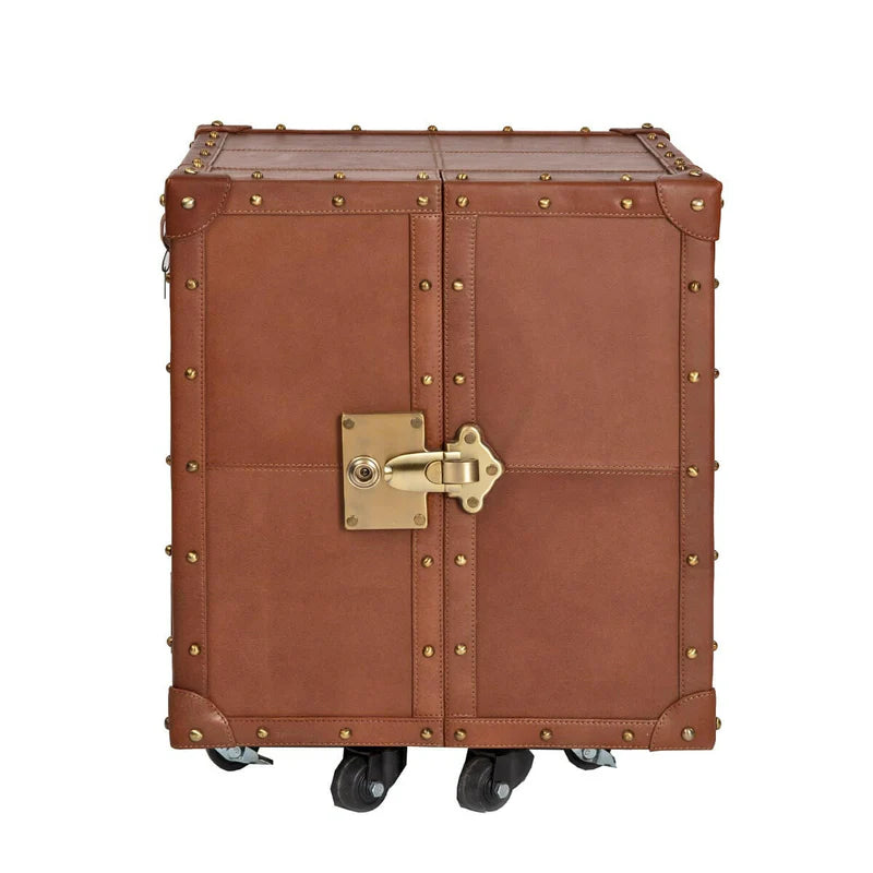 Miami Small Leather‑Style Waxy Bar (Tan)