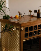 Model X Heritage Wood & Gold Bar