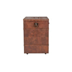 Panama Medium Fold-Open Leather Bar – Tan