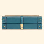 Classic Blue Deck Box for Playing Cards
