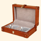 Classic Tan Deck Box for Playing Cards