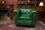 Polo Green Chesterfield Sofa