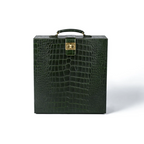 Designer Briefcase Bar Set – Green