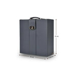 Entwine Grey Leather Bar Case