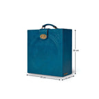 Luxury Blue Portable Bar Briefcase