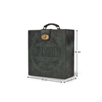 Luxury Olive Green Portable Bar Briefcase