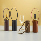 Modella Stylish Wine Bottle Carrier – Black