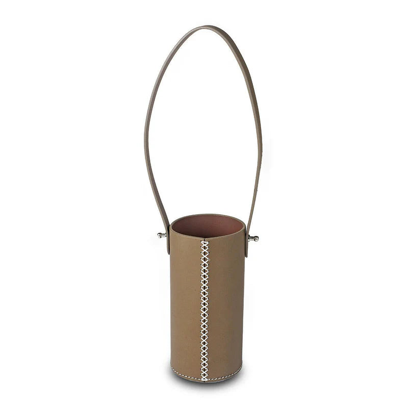 Modella Stylish Wine Bottle Carrier – Taupe