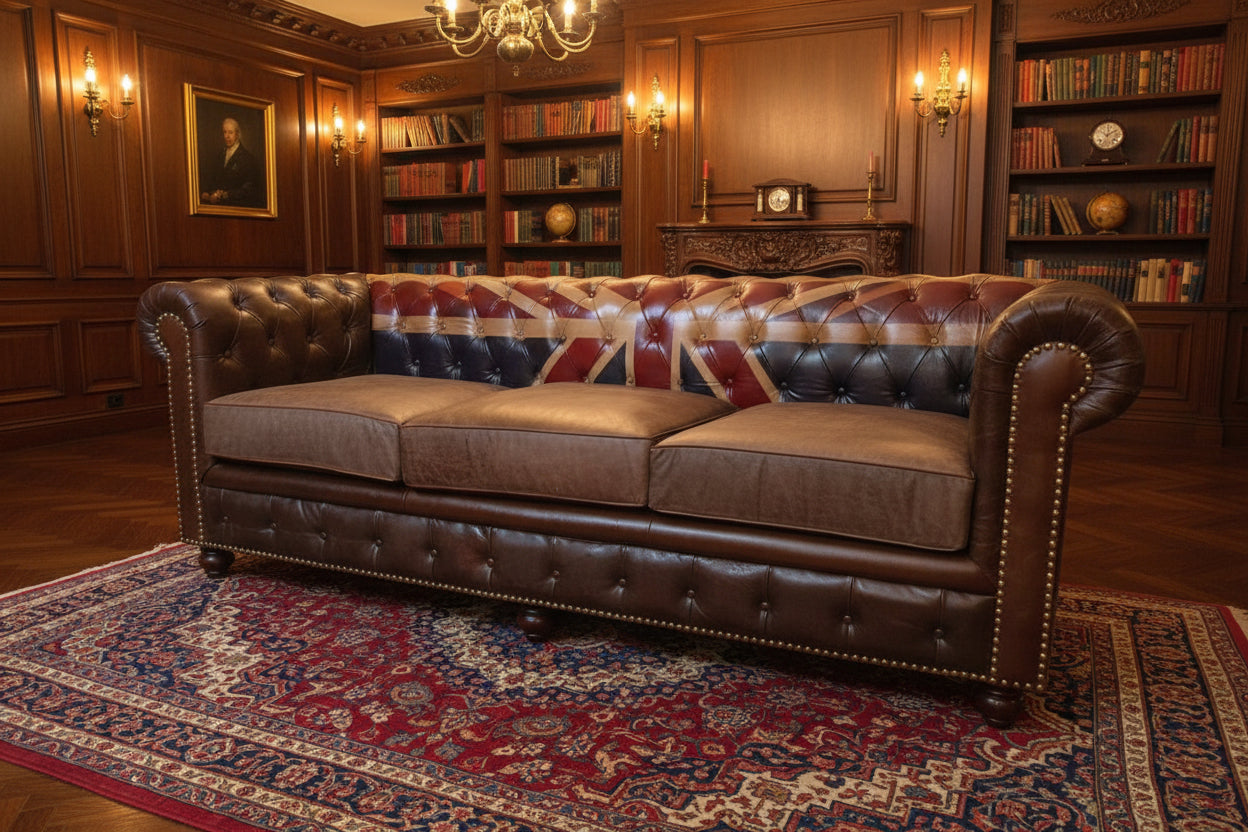 Beautiful Vintage Chesterfield Sofa