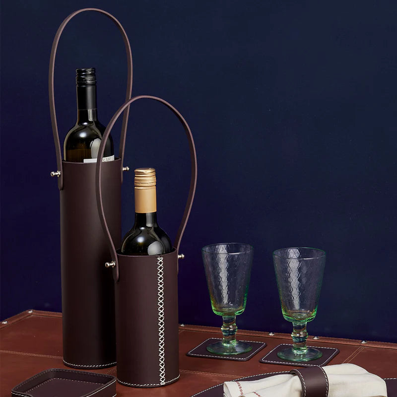 Modella Stylish Wine Bottle Carrier – Bordeaux