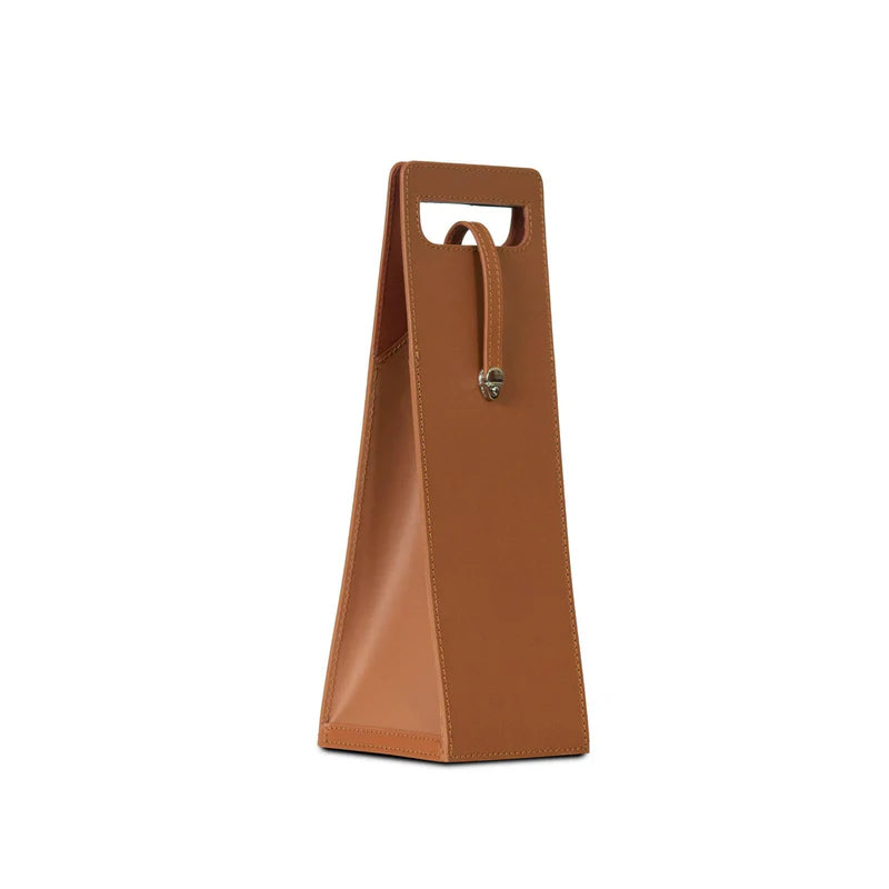 Modella Stylish Tan Wine Caddy