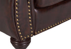 One Seater Colonial Chesterfield Sofa
