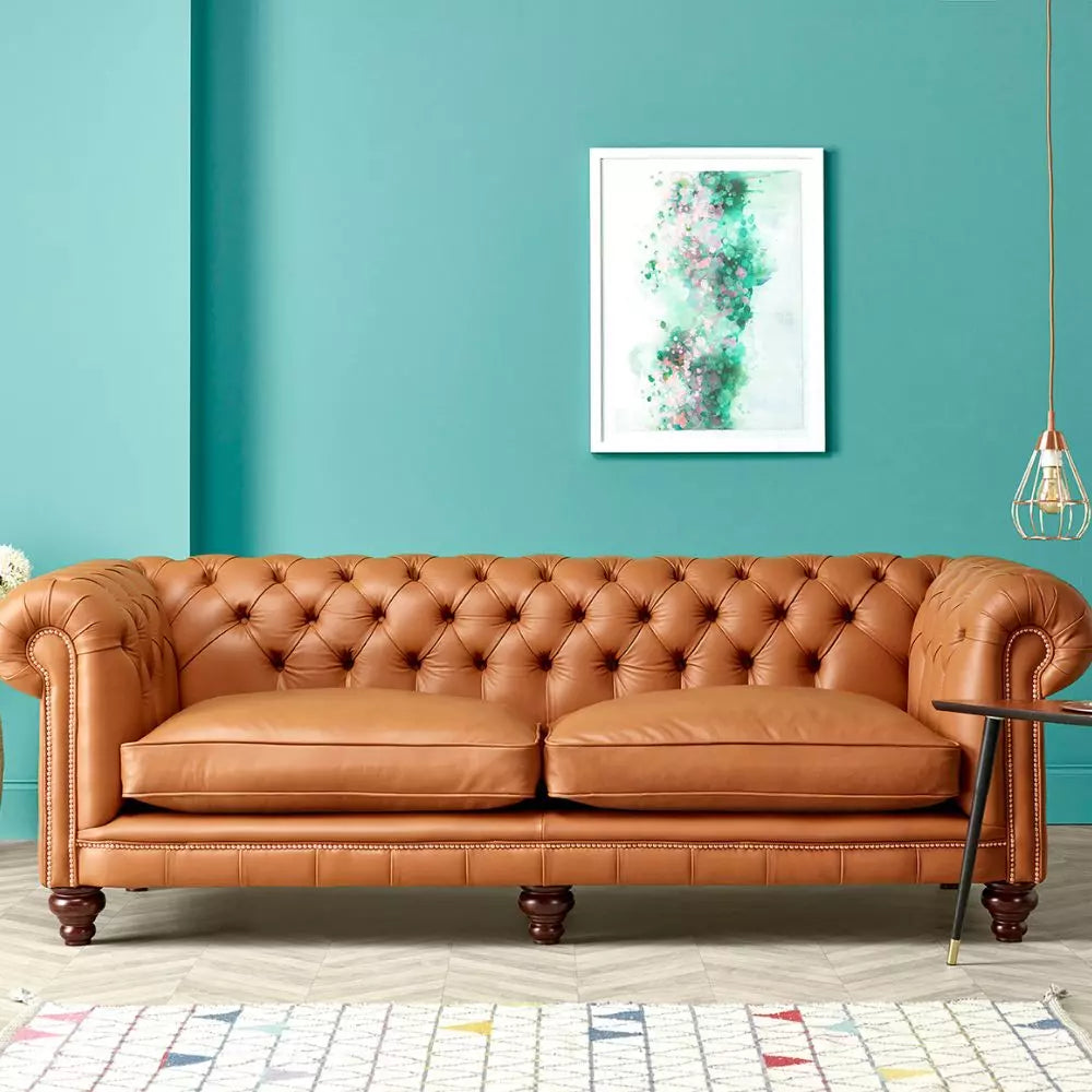 Two Seaters Chesterfield Sofa